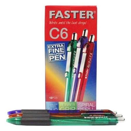 Pulpen Faster C6
